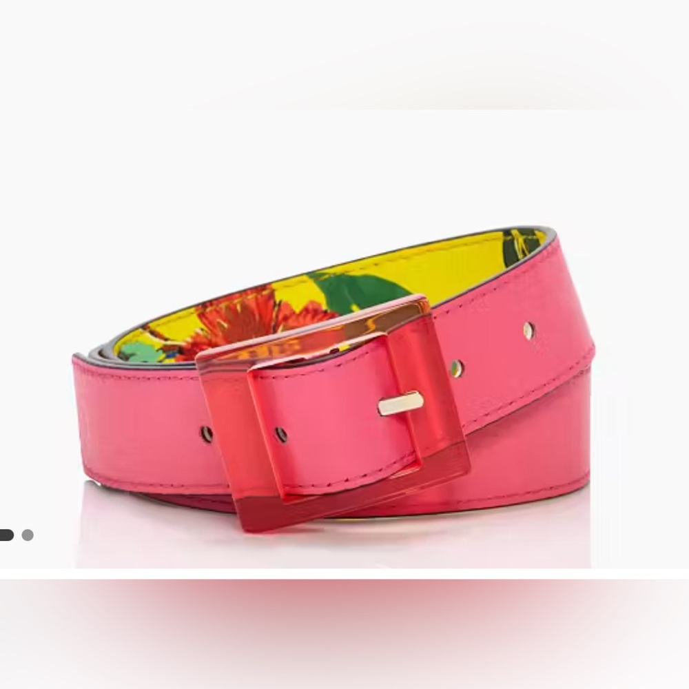 Kate Spade Reversible Printed Trouser Belt - Picture 4 of 12